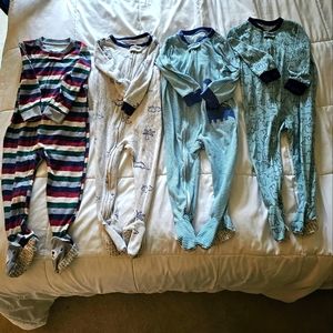 24 month carters Pajamas set of 4